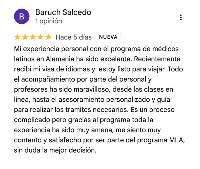 Testminios Curso de alemán para médicos